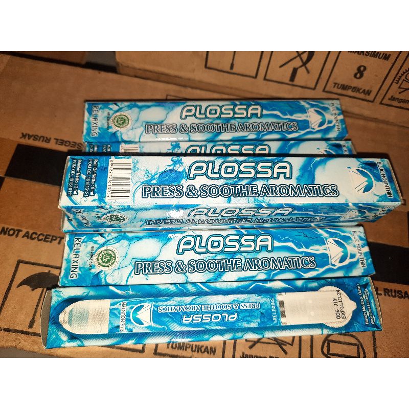 Plossa Minyak Angin Aromatherapy Inhaler 4 in 1