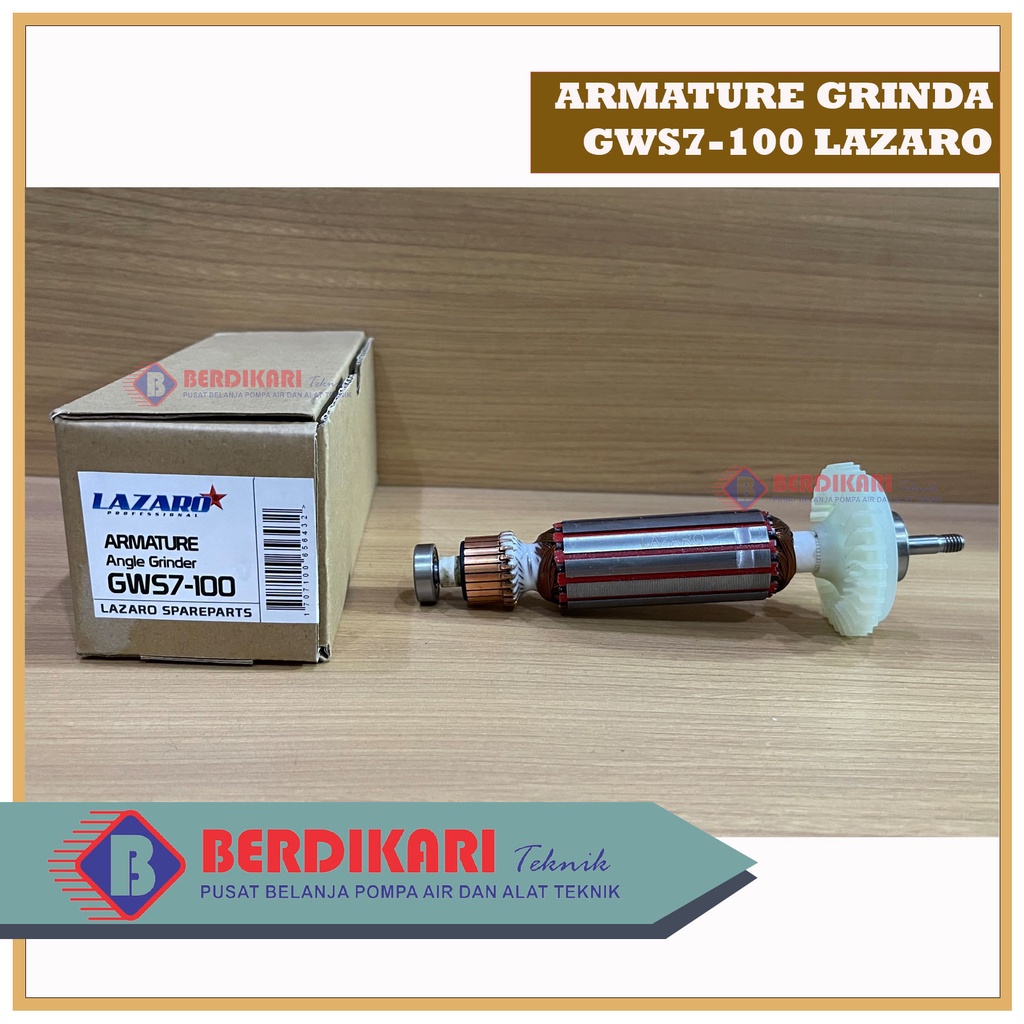 LAZARO Armature / Angker grinda gerinda for BOSCH GWS7100 GWS 7100