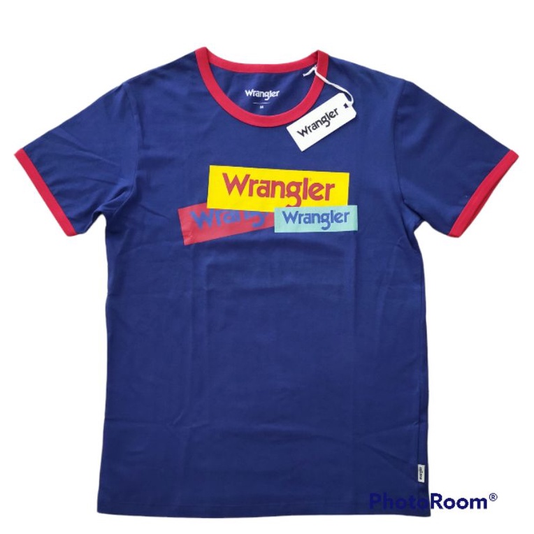 kaos pria wrangler 100% ori