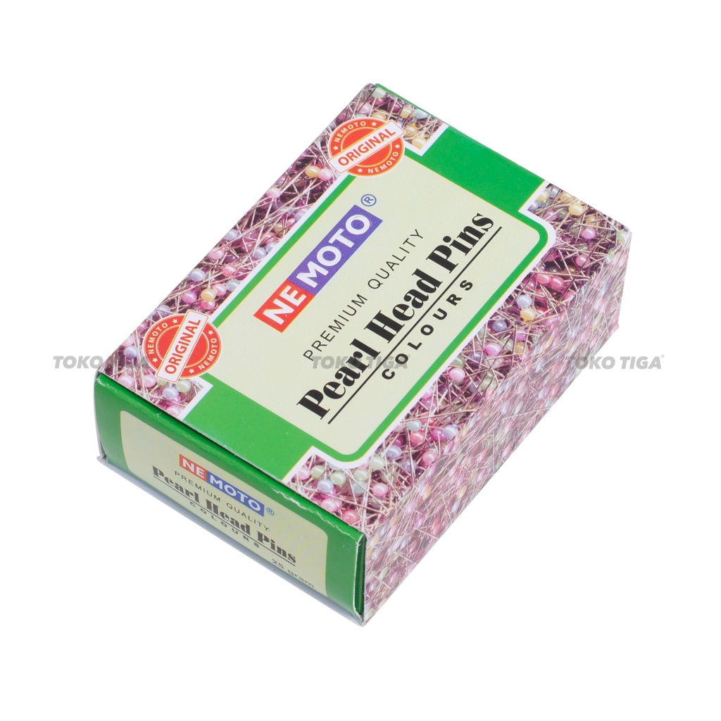 Jarum Pentul Anti Karat Warna Pastel 25 Gram Stainless NEMOTO