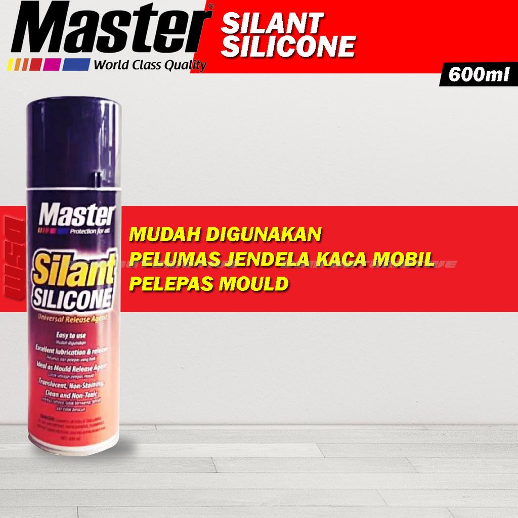 Master Silant Silicone Spray / Pelumas Serbaguna Tidak Lengket