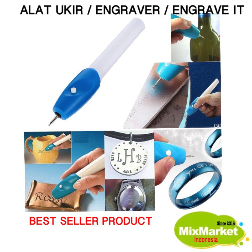 

ENGRAVE IT [ Alat / Pulpen Ukir Elektrik / ALAT UKIR]- [ MMI - 86 GR ] - PROMO MURAH