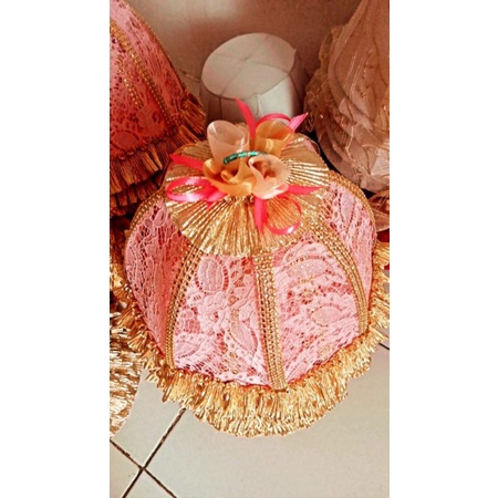 Tutup Bosara mewah harga selusin/12 pcs Makassar