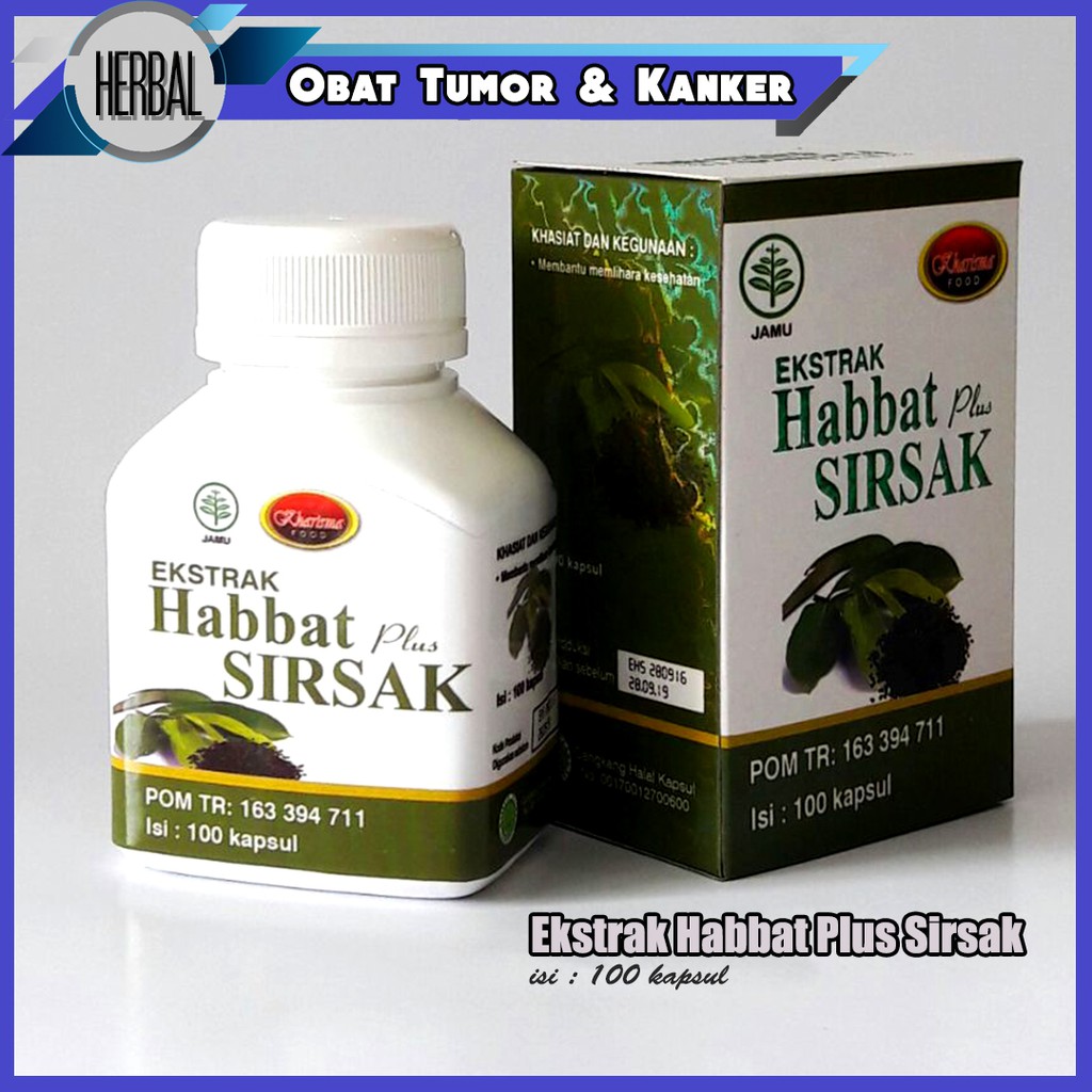 

Obat Tumor & Kanker (Ekstrak Habbat Plus Sirsak)