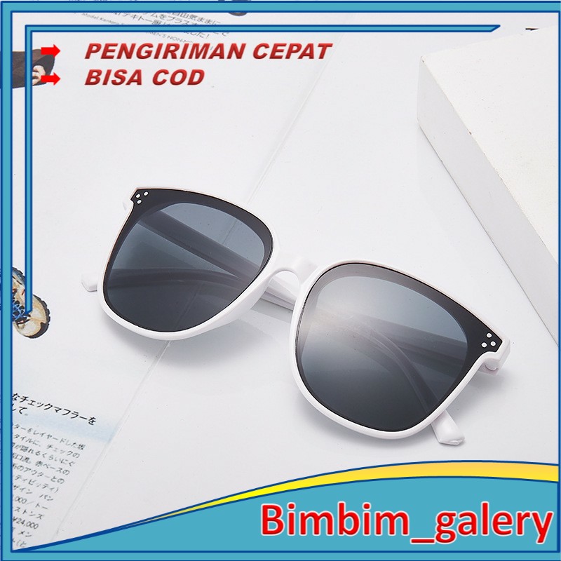 Korean Design Retro Mata Kucing Kacamata Hitam Wanita Sunglasses Tiga Titik GM 02 BIMG