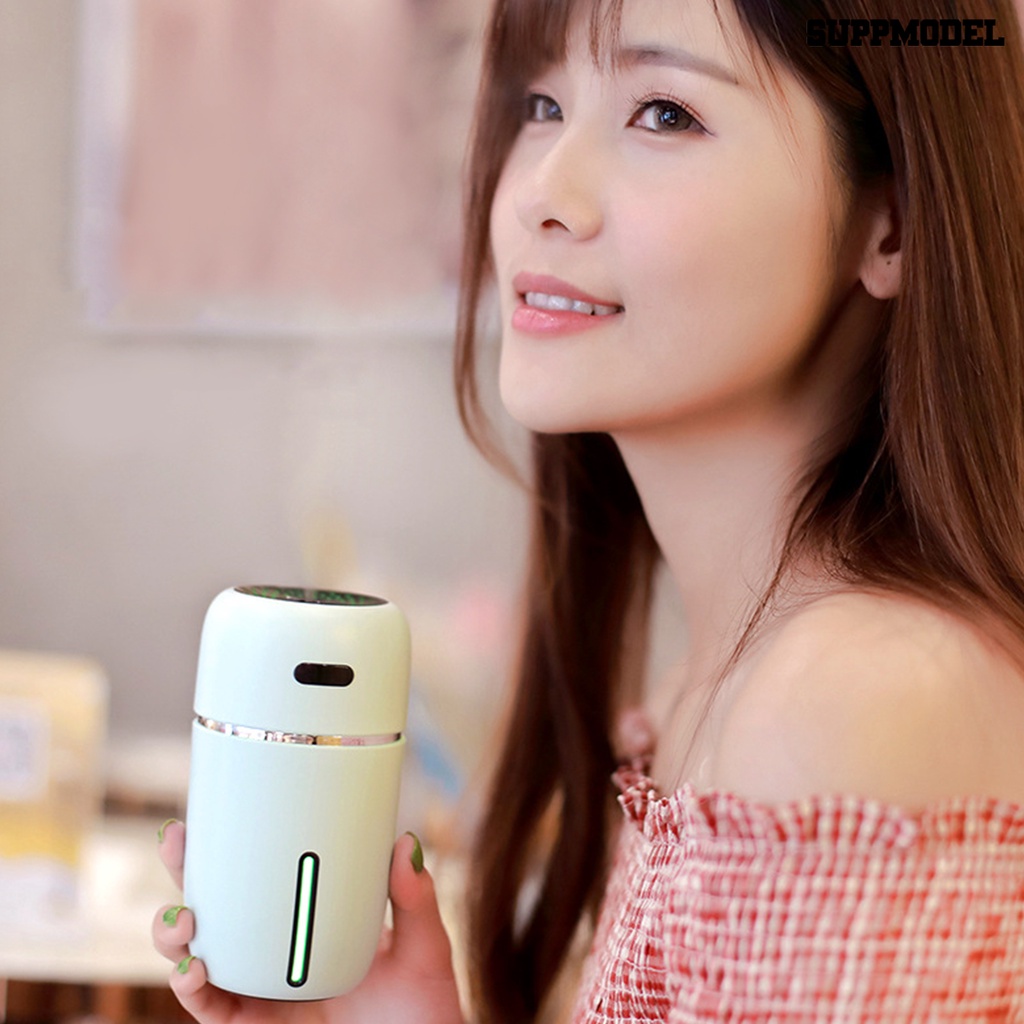 Humidifier Pelembab Udara Ultrasonik Mini Sunyi Untuk Mobil