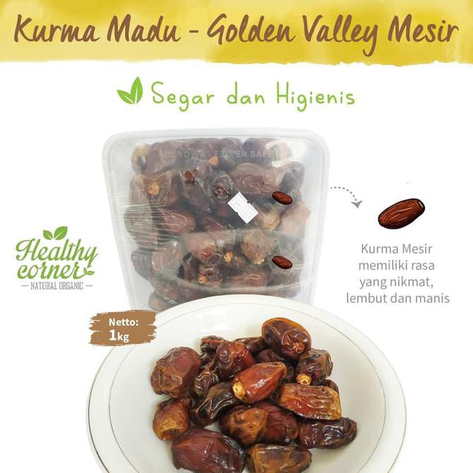 

Kurma Qurma Madu 1 Kg - Golden Valley Mesir HEMAT