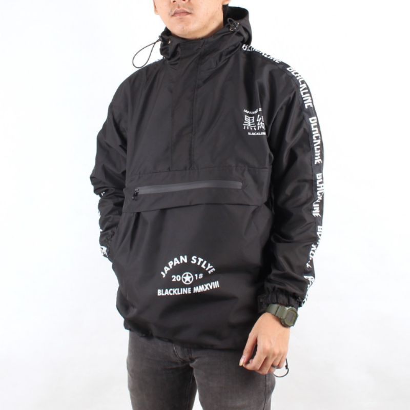 Jaket Sweater Rugby Halfzip Pria Wanita Unisex Distro MOTHERSICK