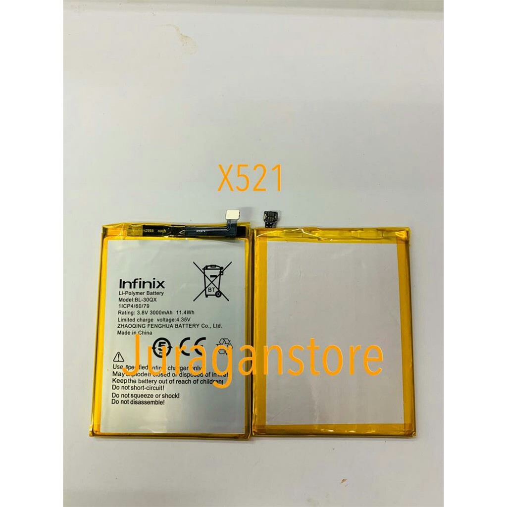 BATERAI BATRE INFINIX HOT S X521 BL-30QX BL30QX ORIGINAL