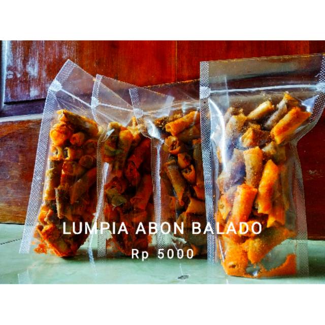 

LUMPIA ISI ABON RASA BALADO