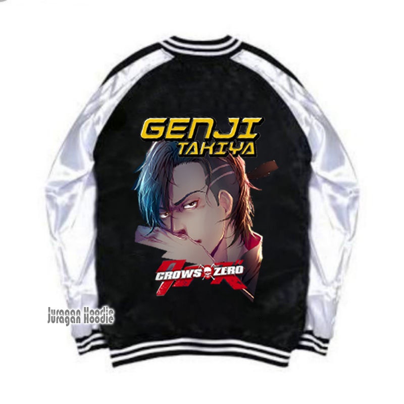 Jaket Sukajan Baseball Takiya Genji / Bomber Sukajan Jepang Anime Cosplay Pria Wanita