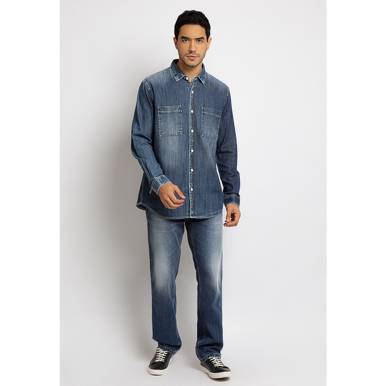 Kemeja denim KLLR261D