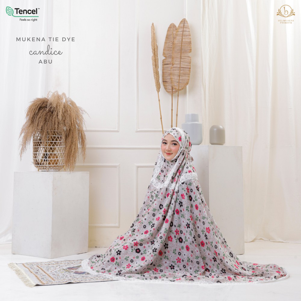 Mukena Tiedye Candice Abu (Mukena 2 in 1)