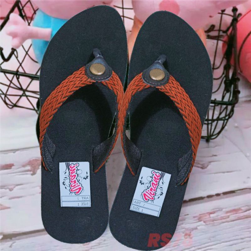 Sandal Model Etnik Toraja/Sandal Capit Turki Rajut
