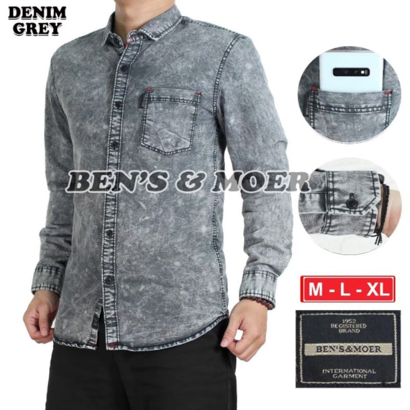 kemeja pria#kemeja casual Kemeja jeans kemeja levis