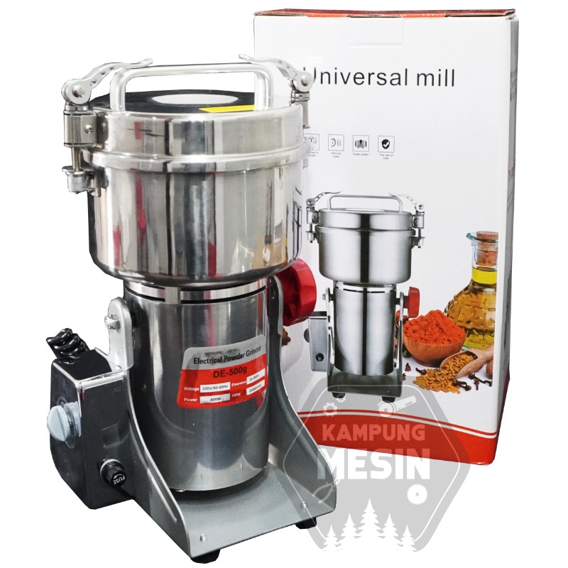 Giling bumbu Gilingan Bumbu Giling Tepung Gilingan Tepung Gilingan Bumbu Stainless Steel Ossel 500g
