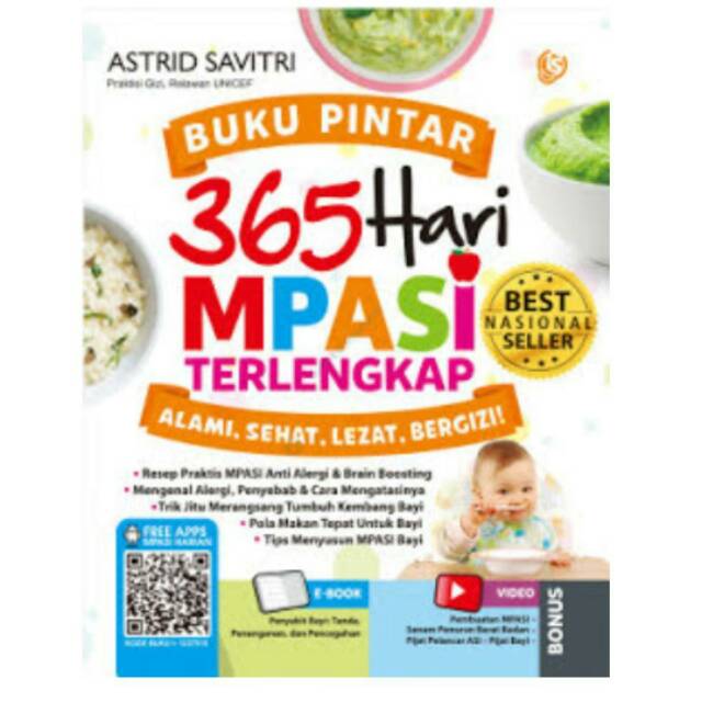 BUKU PINTAR 365 HARI MPASI TERLENGKAP