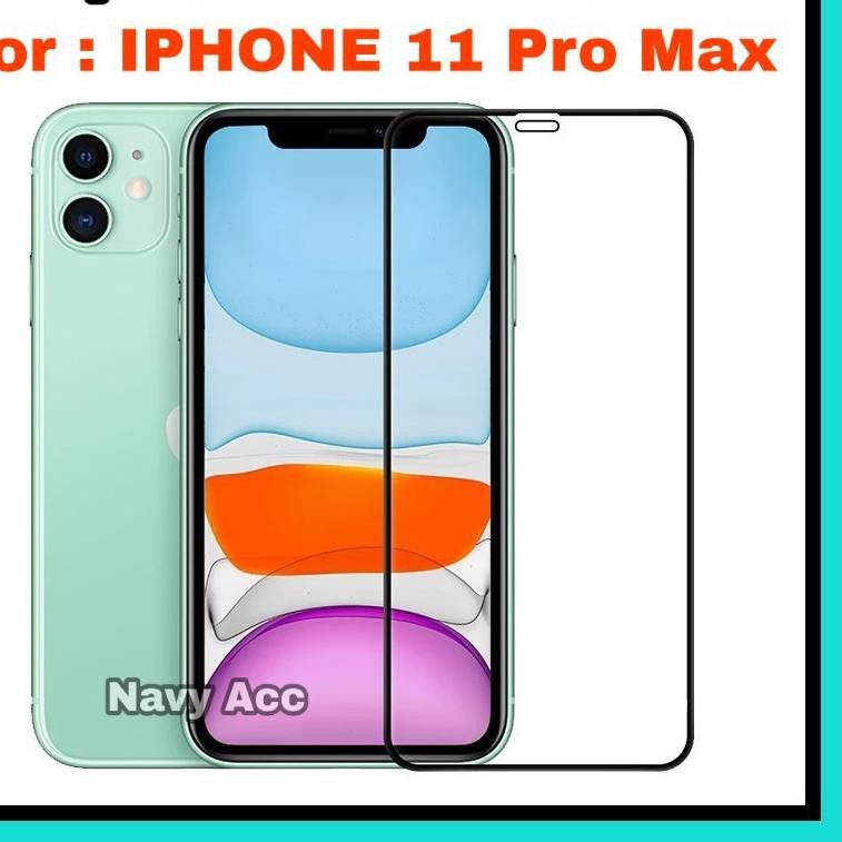 ◘ Tempered Glass 5D Iphone 11 - Iphone 11 PRO - Iphone 11 Pro MAX - Tempered Full IPHONE ✵