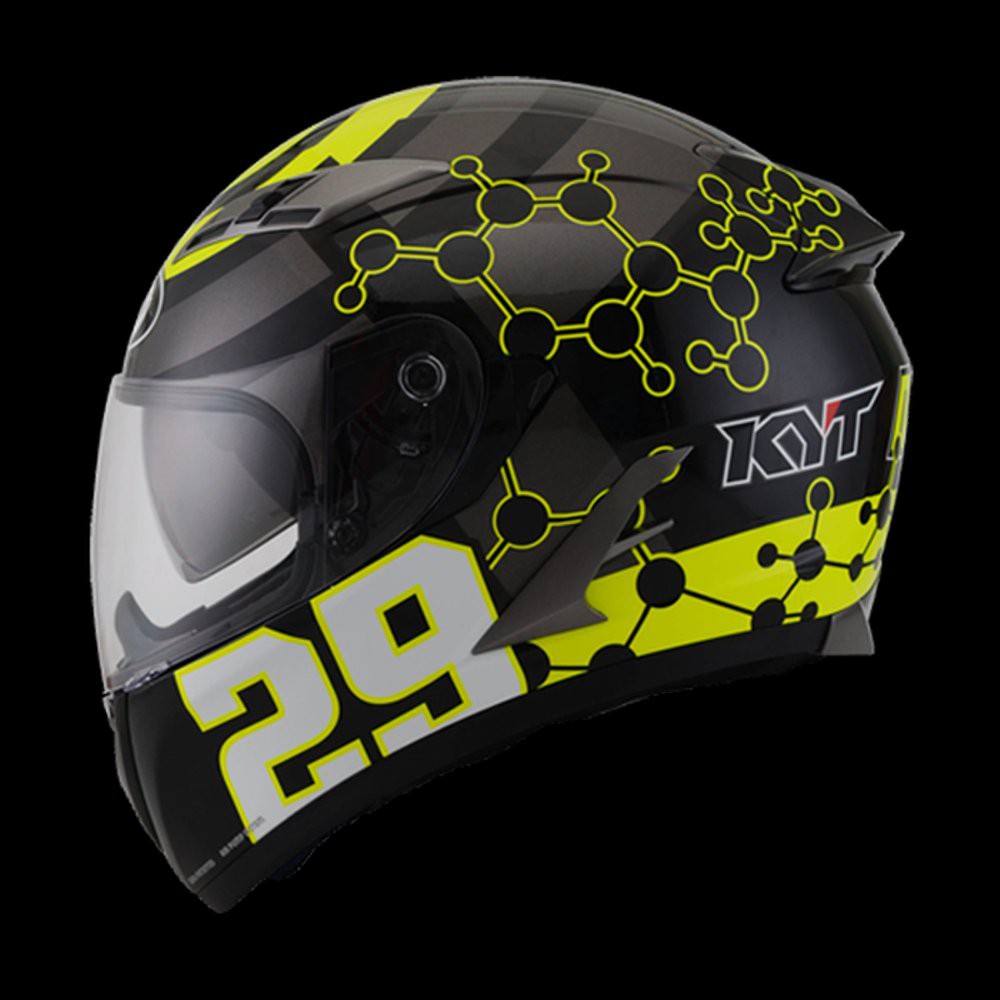 Helm KYT Vendetta 2 SE Andrea iannone 29 Gunmetal Black Original