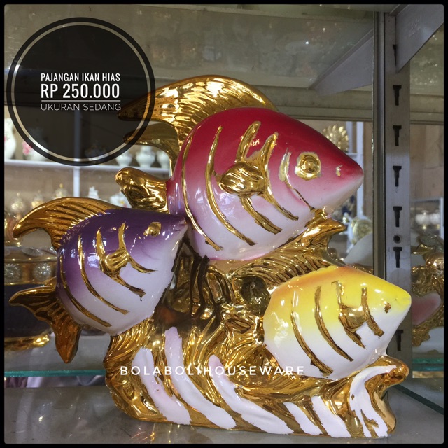 Pajangan Ikan Warna Warni