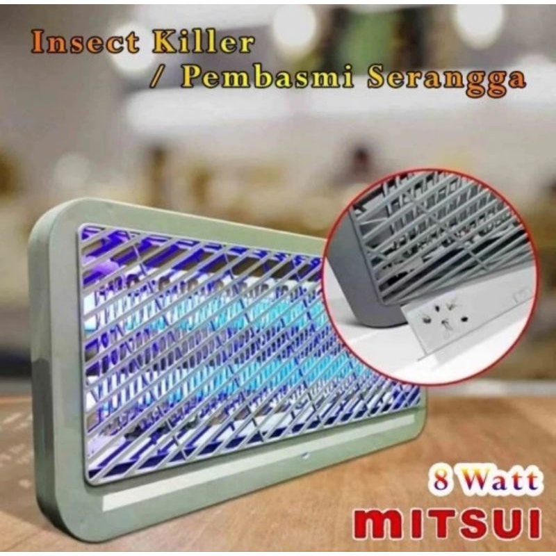 Mitsui Insect Killer pembunuh serangga, nyamuk listrik MIK 04 8Watt. MIK-04 8W Pest killer