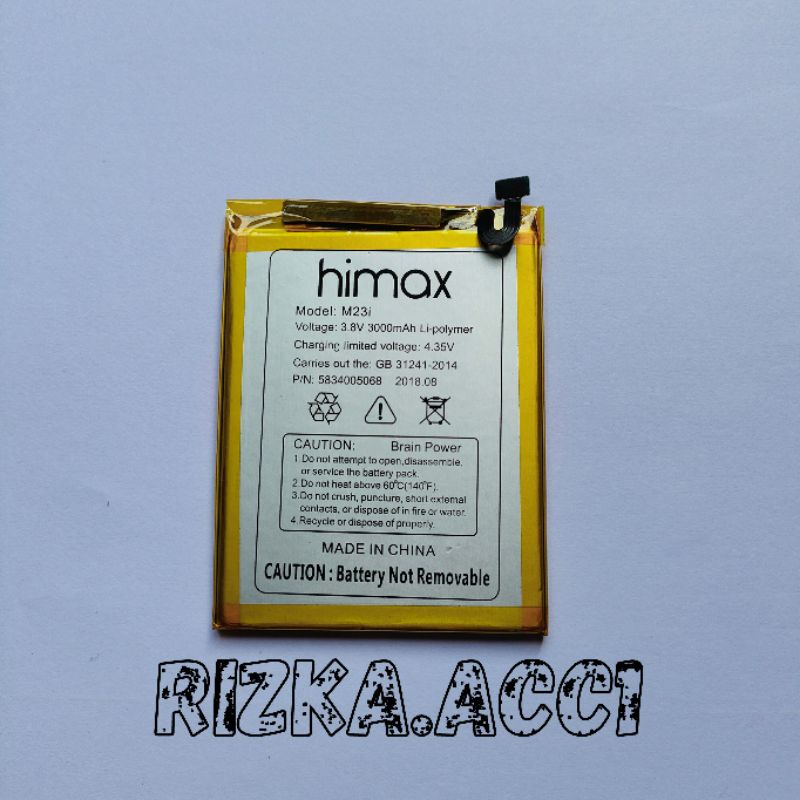 Baterai Batre Himax H3 Plus H3+ / Himax M23i Original Battery Hp