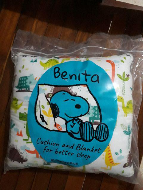 Bantal Selimut / Balmut Mini Karakter Kain Cvc