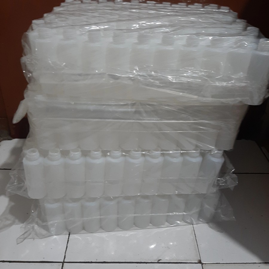 Botol Plastik Putih Botol Fliptop 100Ml Botol Kosmetik Botol PET Botol Isi Ulang