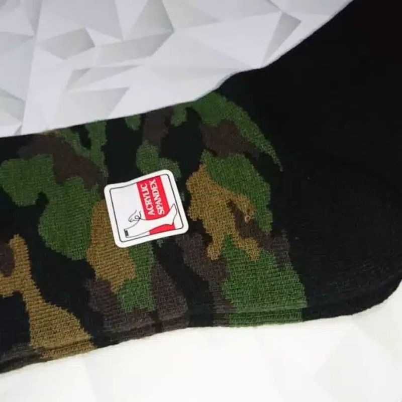 Kaos Kaki TNI tebal avo TNI loreng / army