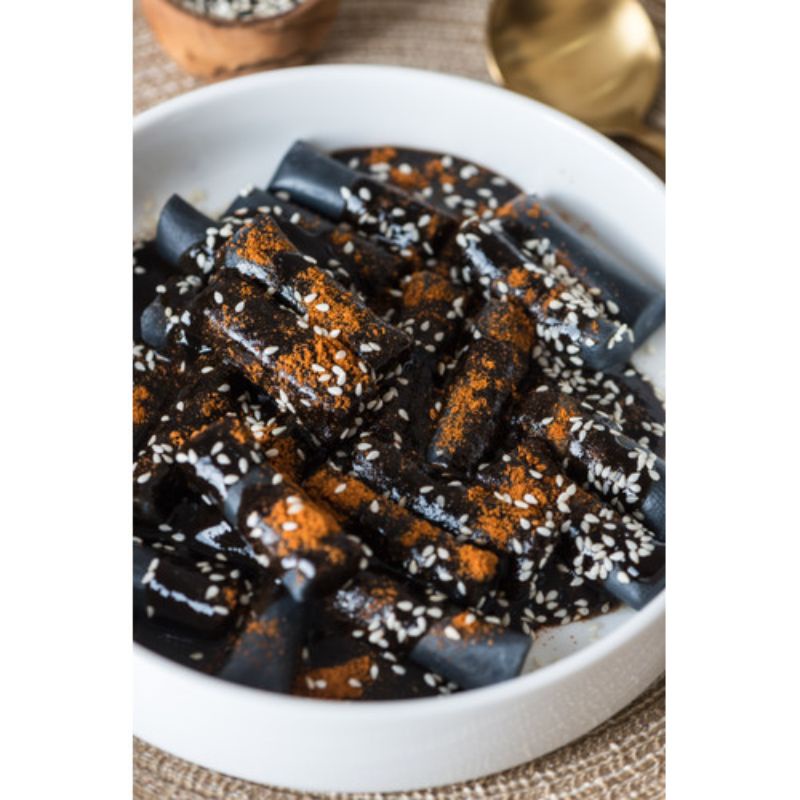 

Homemade Black Tteokbokki