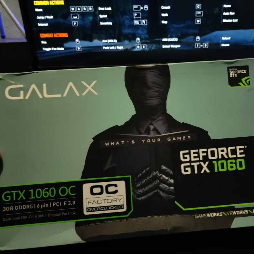 GTX 1060 3GB GALAX