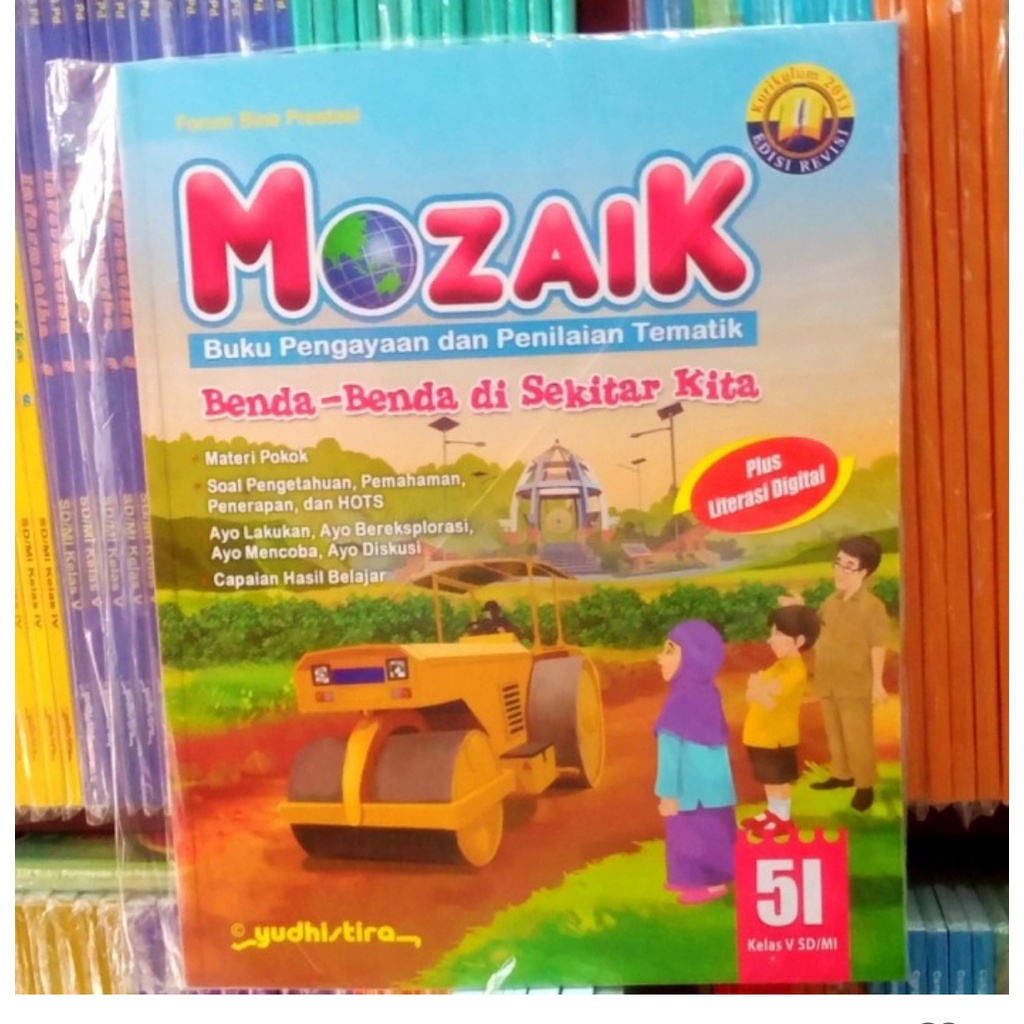 Buku MOZAIK Yudhistira Tematik SD Tema 5 I