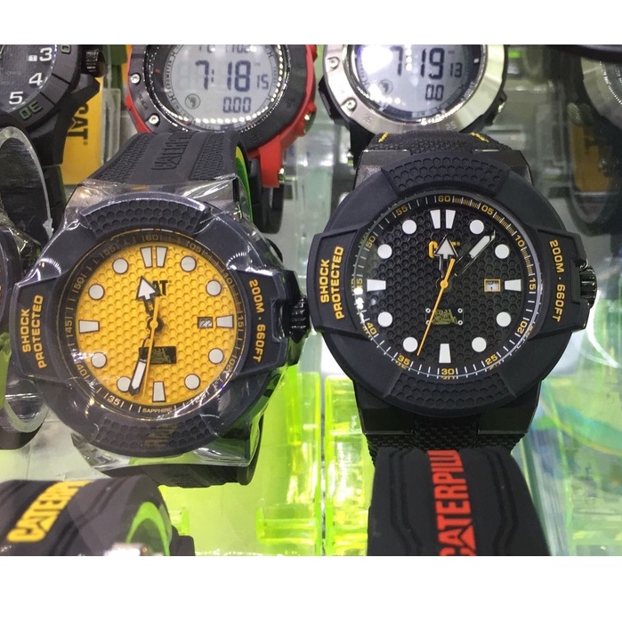 JAM TANGAN PRIA CATERPILLAR CAT SF.161.63.313 SHOCKMASTER ORIGINAL