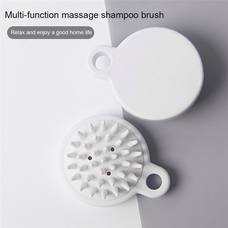 Sikat Cuci Rambut Keramas Alat Kulit Kepala Brush Head Pembersih Hair Kamar Mandi Bathroom Aksesoris