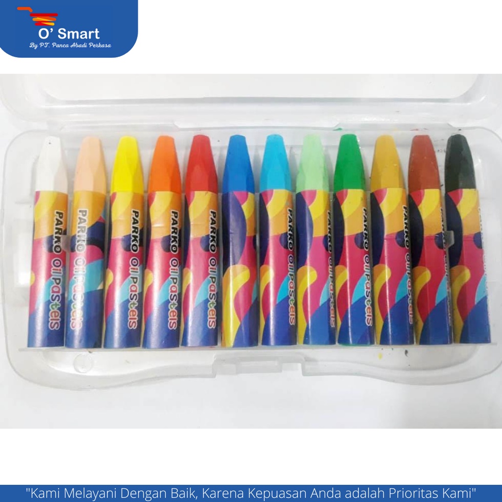 

PARKO Oil Pastel Crayon 12 Warna