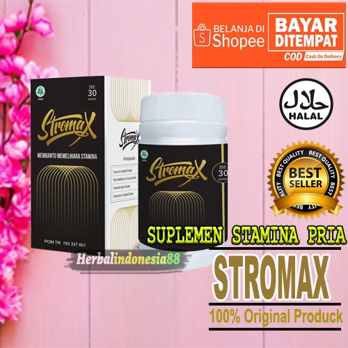 (BISA COD) STROMAX ALAMI - STROMAX KAPSUL HERBAL PRIA PERKASA PEMBESAR MR.V