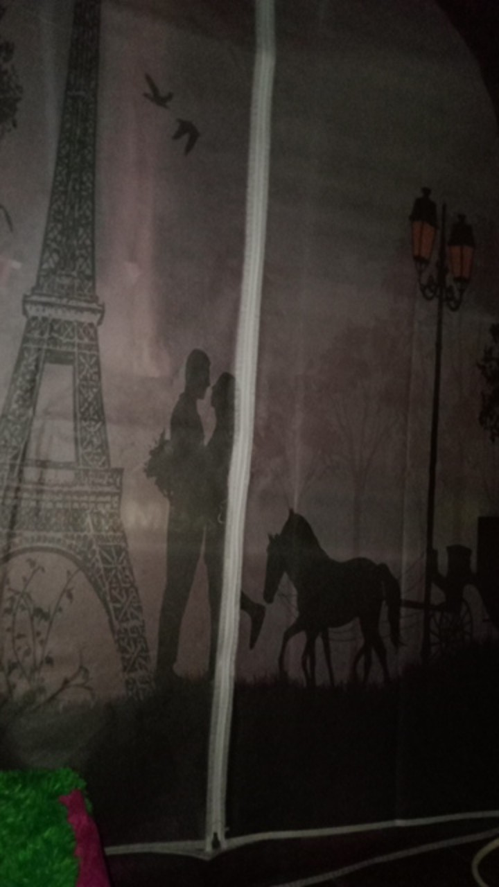 Lemari Pakaian 2 Sisi Portable Serbaguna