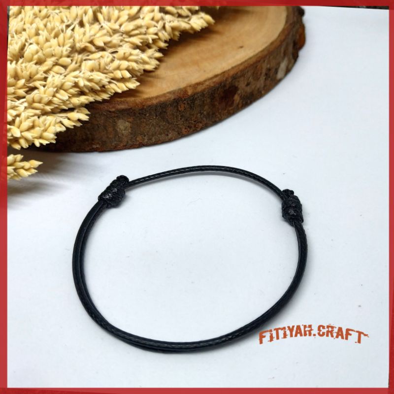 GELANG TALI POLOS MURAH GELANG TALI KOREA, SATIN POLOS