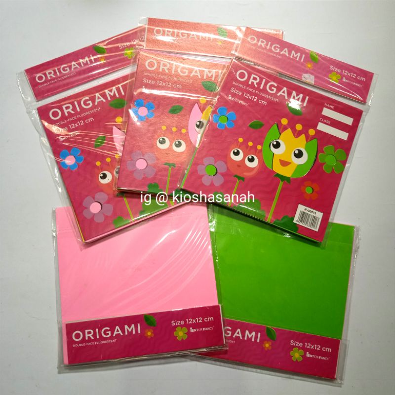 

Kertas Lipat Origami Murah merek Inter Fancy
