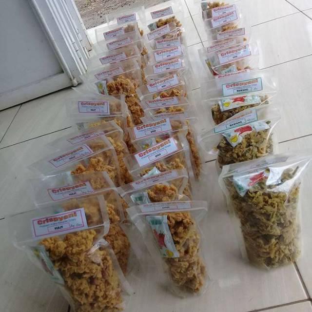 

Crispyani.. cemilan khas Cianjur 250 gr/seperempat kg