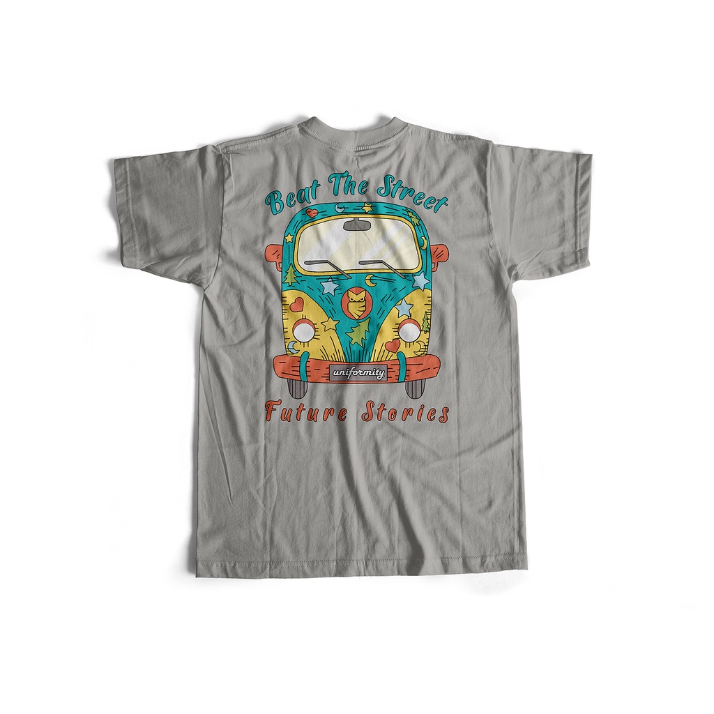 Uniformity Kaos T-Shirt Pria - Beat The Street (UA002)