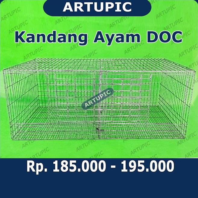 

BANTING HARGA KANDANG AYAM DOC PULLET BATERAI KAWAT GALVANISE KANDANG ANAK AYAM DOC