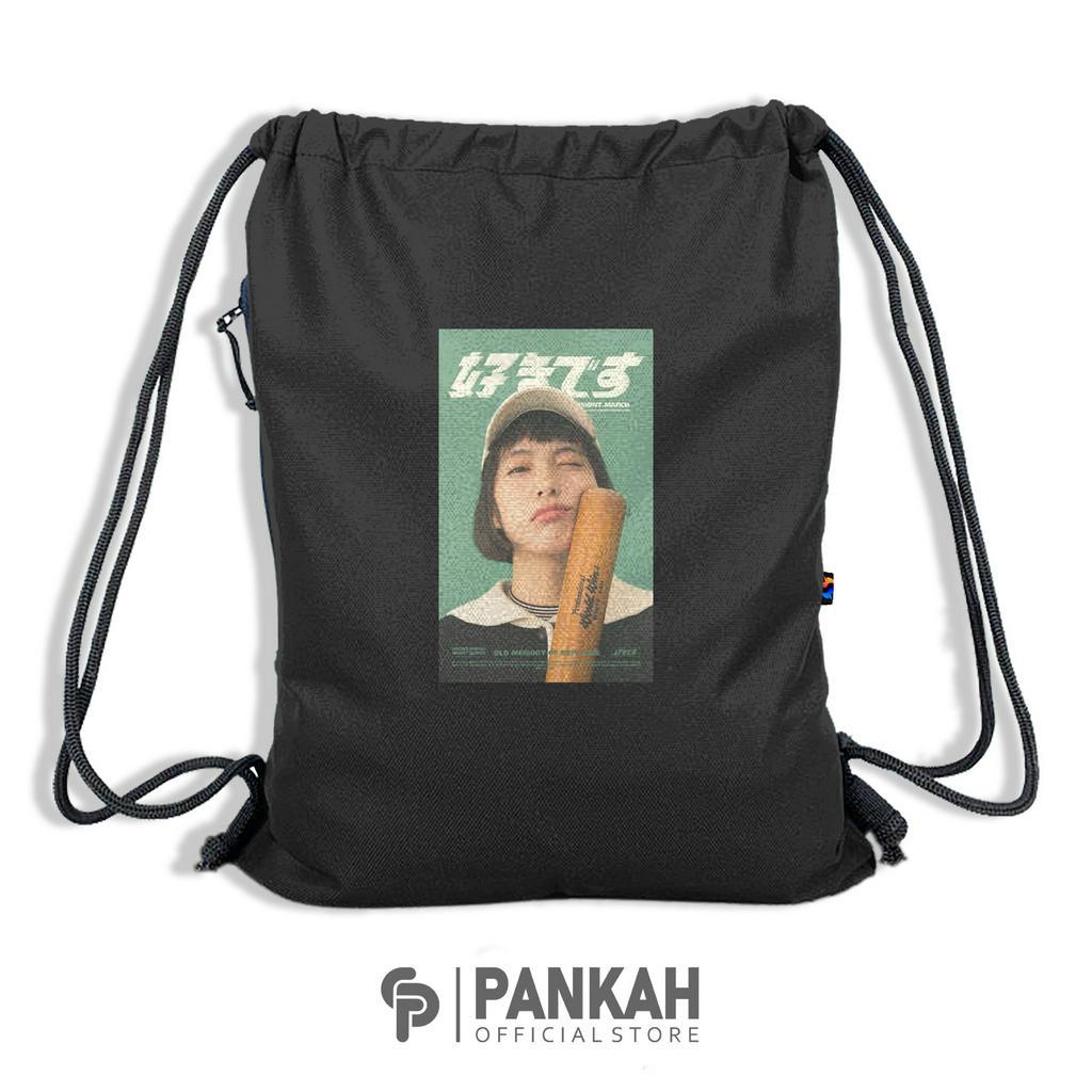 Tas Serut Sekolah Pria Wanita Terlengkap / String Bag Premium