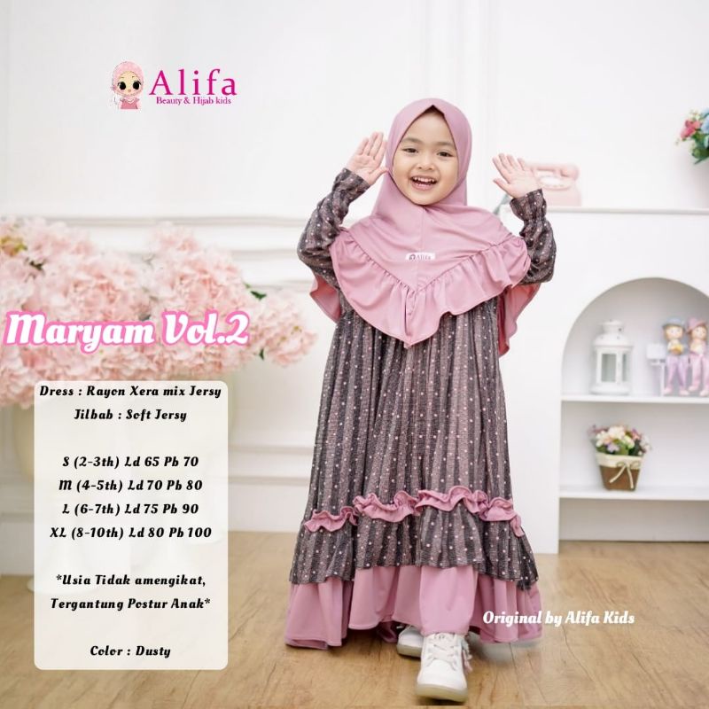 Maryam Set Kids Ori By Alifa