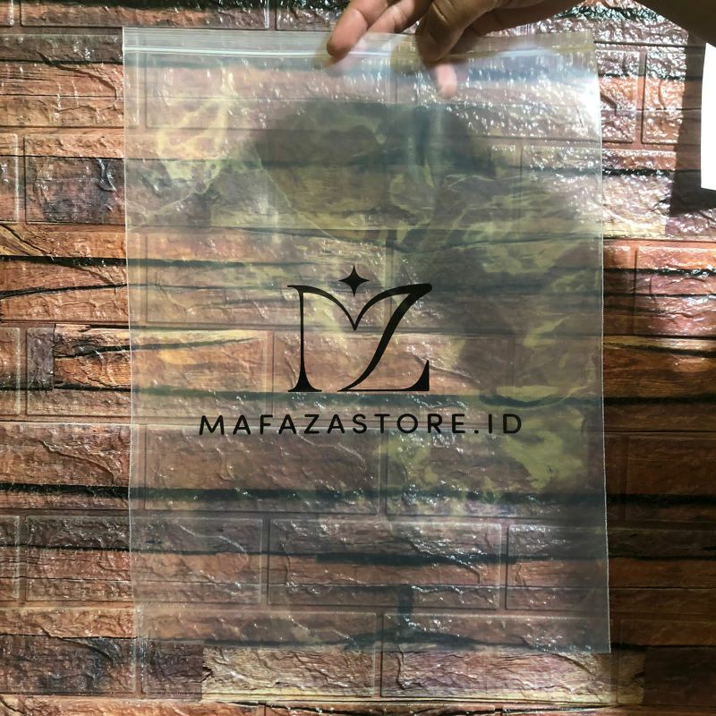 PLASTIK KLIP MURAH 25 x 35 CUSTOM SABLON