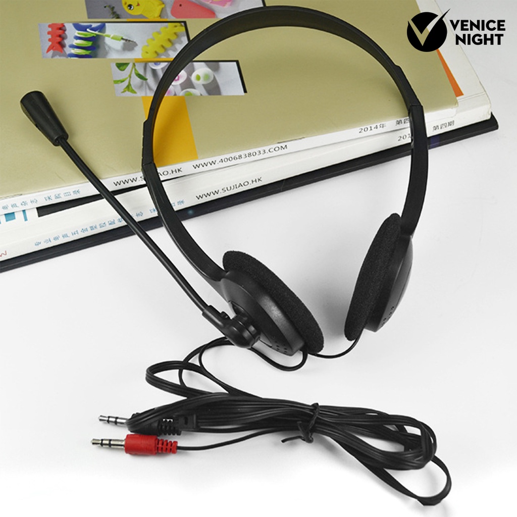 (VNEP) (Berkabel) 900 Headset Gaming Over Ear Deep Bass Noise Reduction Dengan Kabel Jack 3.5MM