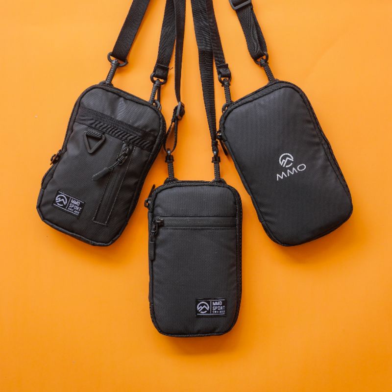 Tas Wallet Gantung MMO Leher Slot Kartu Dan Hp 6,5 inc Tas Pria