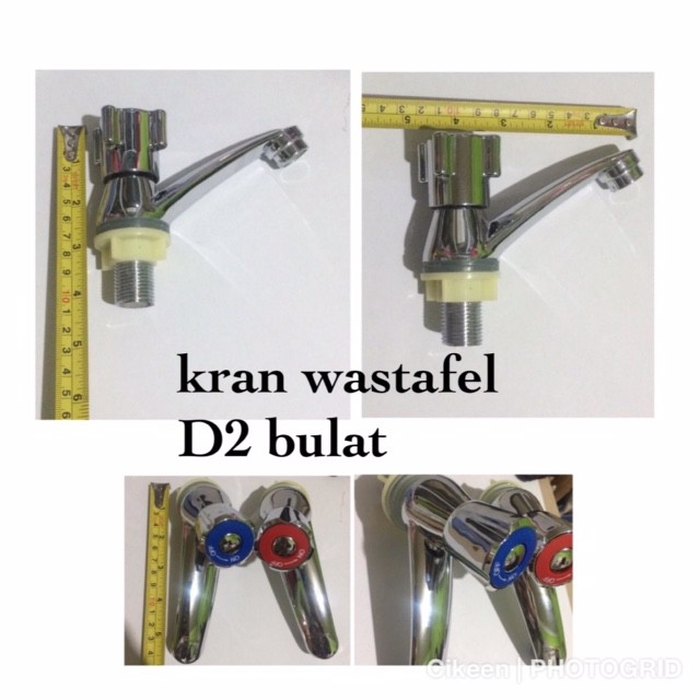KRAN WASTAFEL D2 BULAT // BIRU MERAH