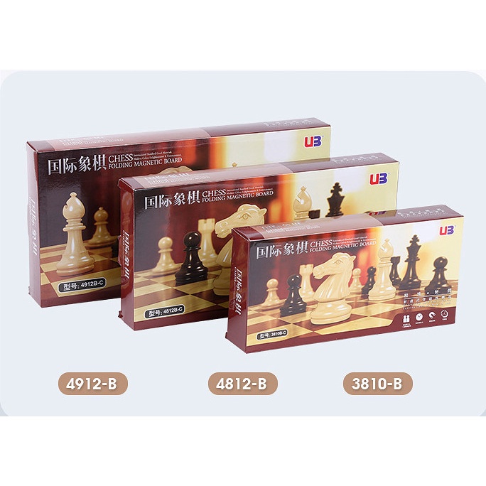 PAPAN CATUR MAGNET CHESS MAGNETIC BOARD (SIZE S/M/L)