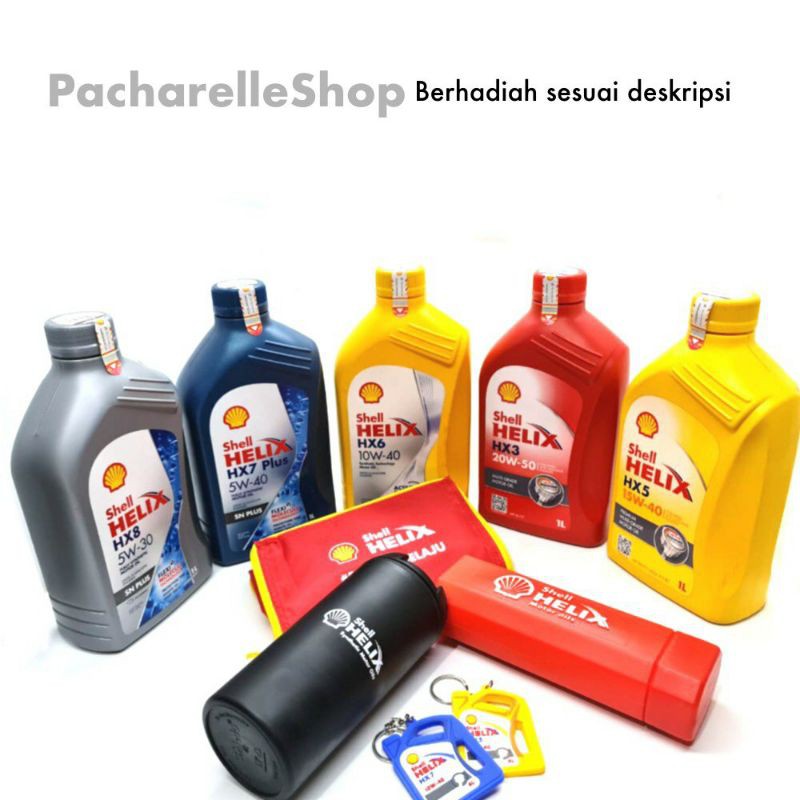 berhadiah snk OLI SHELL HELIX 1 liter. shell helix hx3 shell helix hx5 helix hx6 helix hx7 helix hx8